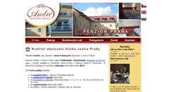 Desktop Screenshot of penzion-praha.com